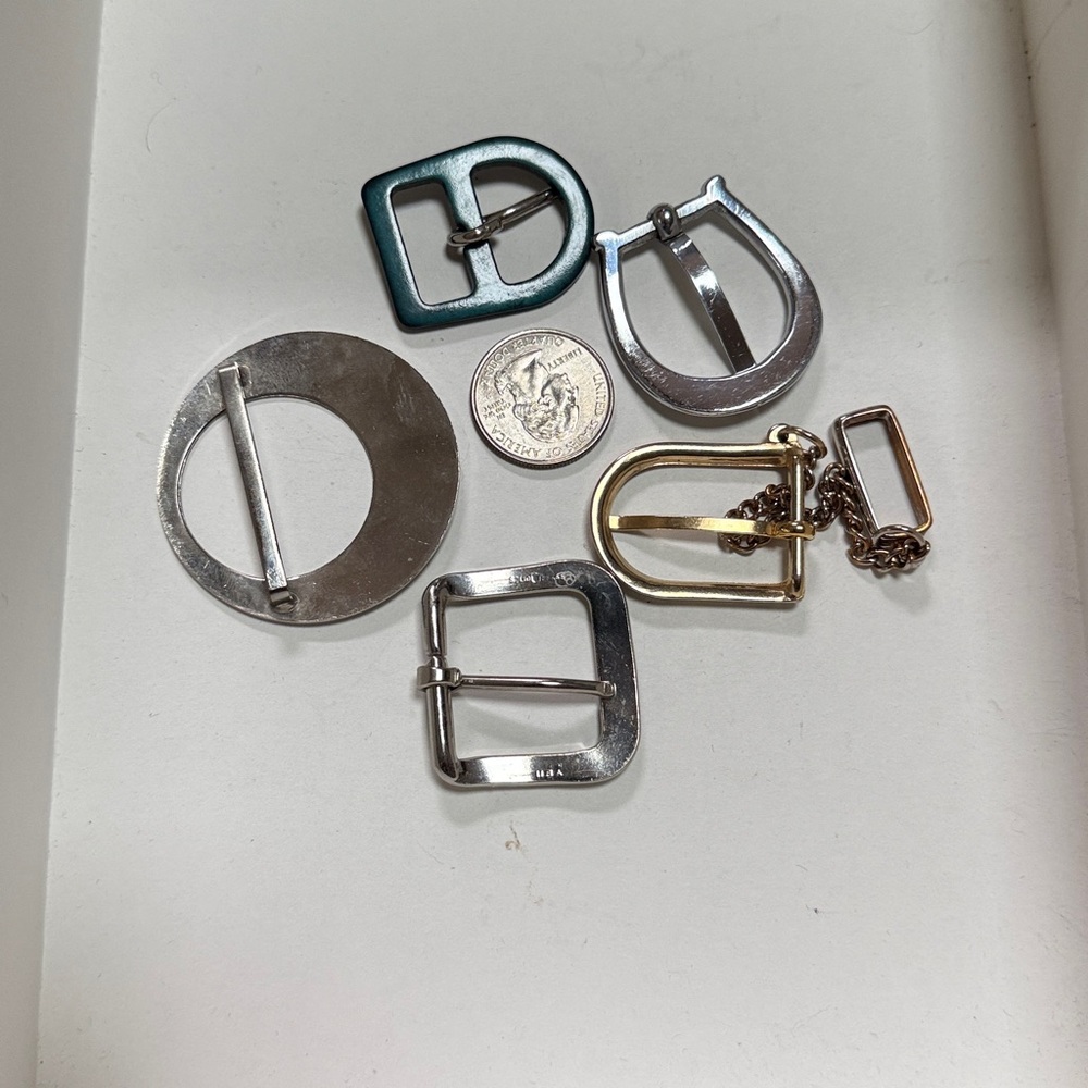Vintage Belt Buckles Mixed Lot - Picture 3 of 10